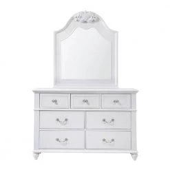 Annie 4-Piece White Full Platform Bedroom Set with Storage Trundle by Picket House Furnishings -Picket House Furnishings Sales Store white picket house furnishings kids beds an700ft4pc 1f 1000