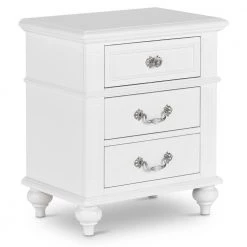 Annie 4-Piece White Full Platform Bedroom Set with Storage Trundle by Picket House Furnishings -Picket House Furnishings Sales Store white picket house furnishings kids beds an700ft4pc fa 1000