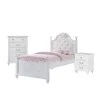 Annie 3-Piece White Twin Platform Bedroom Set by Picket House Furnishings