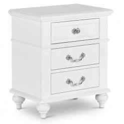 Annie 3-Piece White Twin Platform Bedroom Set with Storage Trundle by Picket House Furnishings -Picket House Furnishings Sales Store white picket house furnishings kids beds an700tt3pc 1f 1000