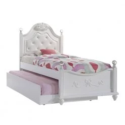 Annie 4-Piece White Twin Platform Bedroom Set with Storage Trundle by Picket House Furnishings 11 Annie 4-Piece White Twin Platform Bedroom Set with Storage Trundle by Picket House Furnishings -Picket House Furnishings Sales Store white picket house furnishings kids beds an700tt4pc c3 1000