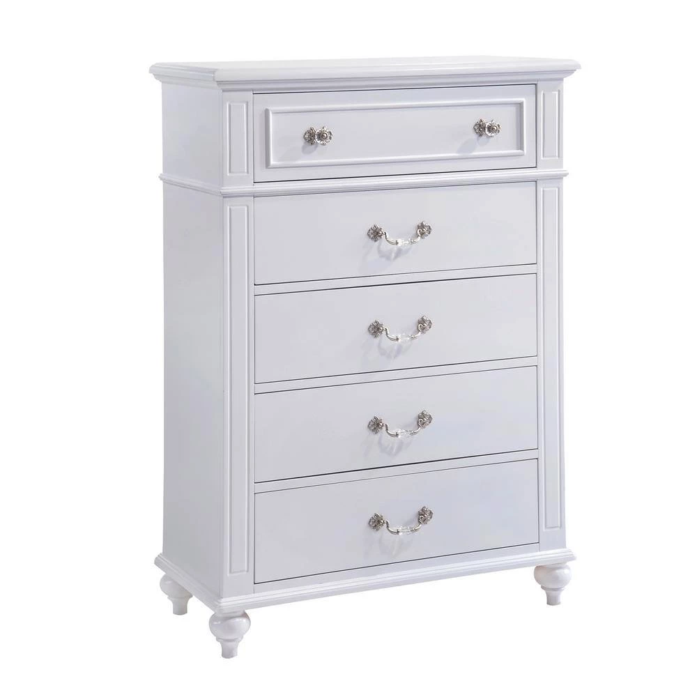 Annie 5-Piece White Twin Platform Bedroom Set with Storage Trundle by Picket House Furnishings 5 Annie 5-Piece White Twin Platform Bedroom Set with Storage Trundle by Picket House Furnishings - Image 5