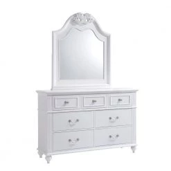 Annie 5-Piece White Twin Platform Bedroom Set with Storage Trundle by Picket House Furnishings 12 Annie 5-Piece White Twin Platform Bedroom Set with Storage Trundle by Picket House Furnishings -Picket House Furnishings Sales Store white picket house furnishings kids beds an700tt5pc 4f 1000