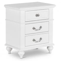 Annie 6-Piece White Twin Platform Bedroom Set with Storage Trundle by Picket House Furnishings -Picket House Furnishings Sales Store white picket house furnishings kids beds an700tt6pc 44 1000