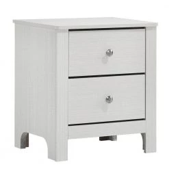 Camila 23 in. H x 21 in. W x 16 in. D Nightstand in White by Picket House Furnishings